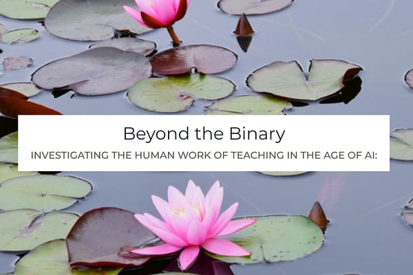 Lilly pads in the background.