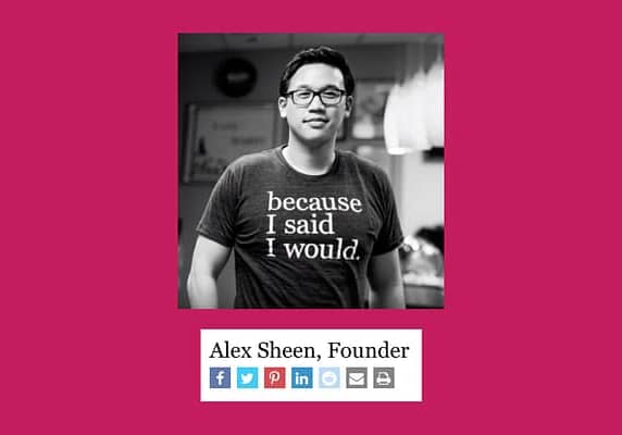 Alex Sheen - Because I Said I Would