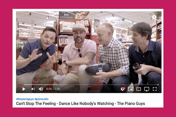 Can’t Stop the Feeling – Dance Like Nobody’s Watching – The Piano Guys