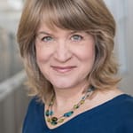 Woman smiles at the camera