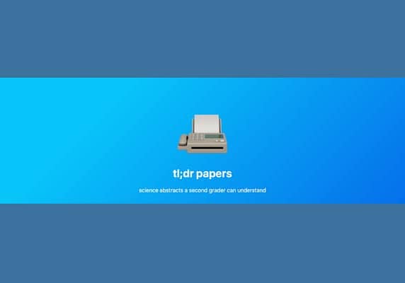 tl;dr papers
