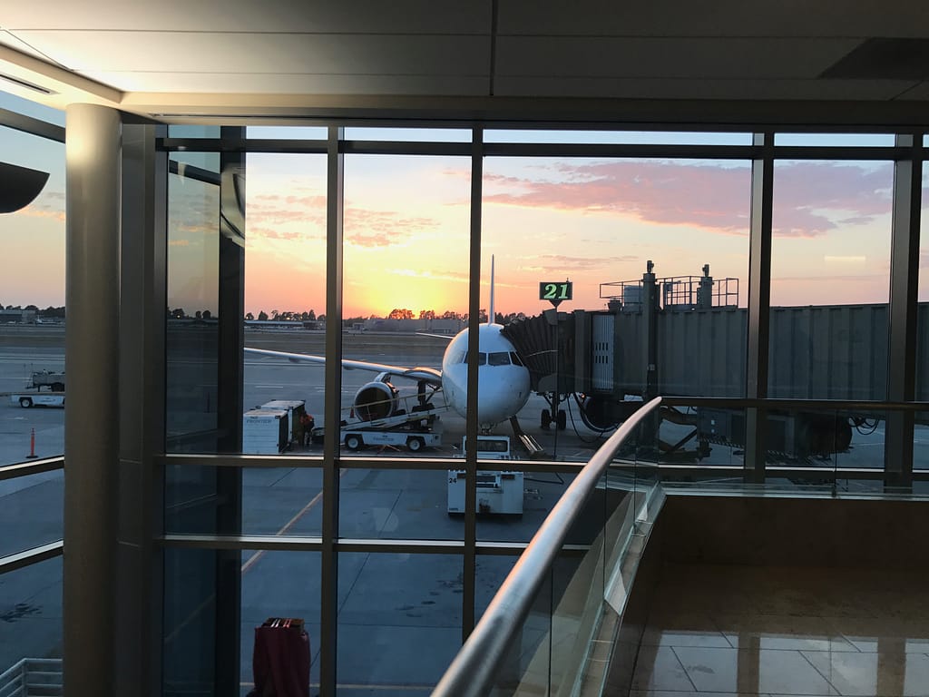 Travel sunset