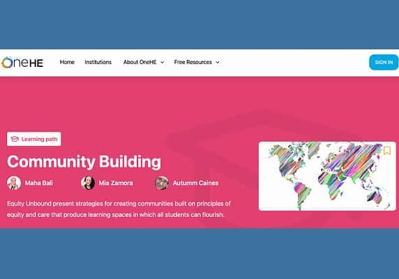 OneHE Community Building Online