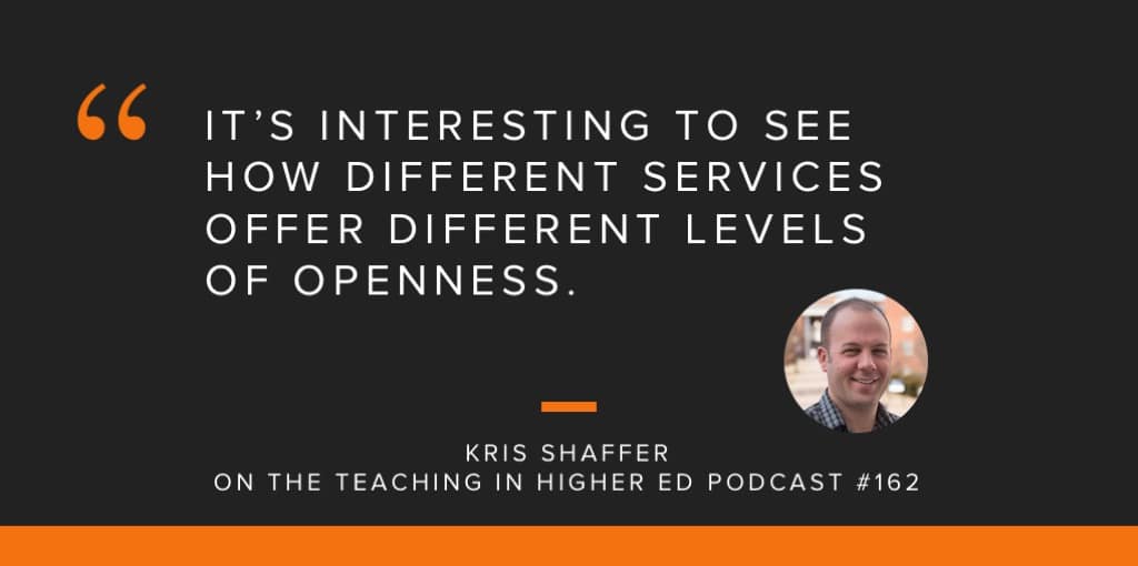 APIs in Higher Education