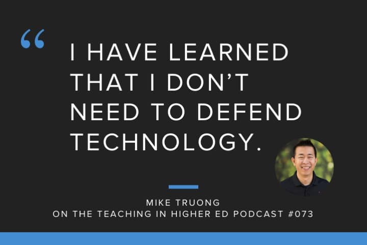 Changing our minds about teaching