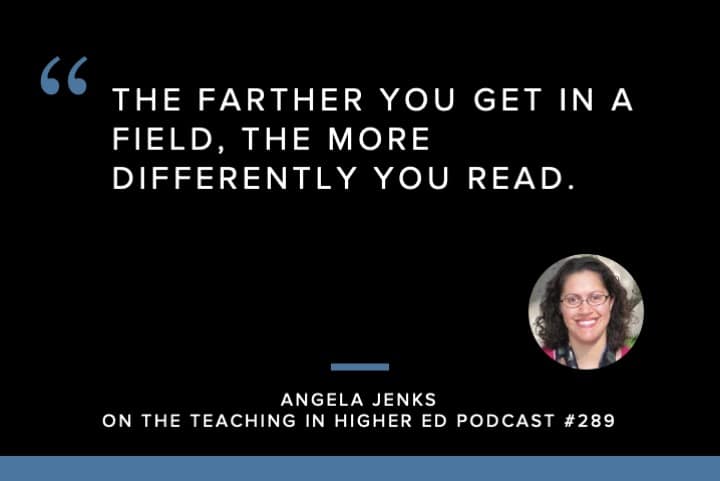 I think the most important thing is thinking about the syllabus from a student's perspective.