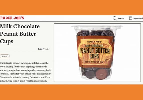 Trader Joe’s Milk Chocolate Peanut Butter Cups