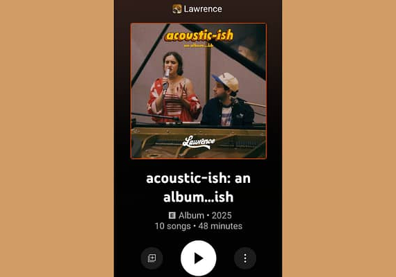 acoustic-ish: an album…ish