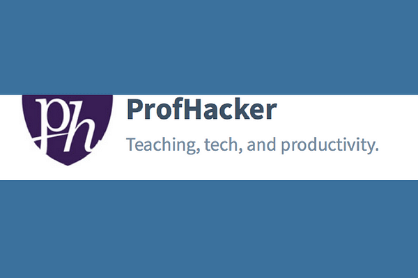 Anastasia’s Articles on ProfHacker