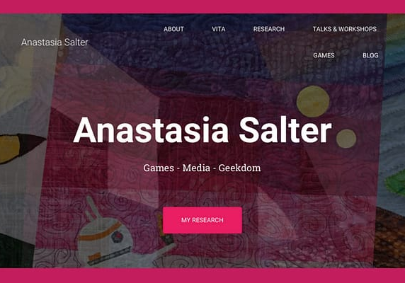Anastasia Salter’s Website