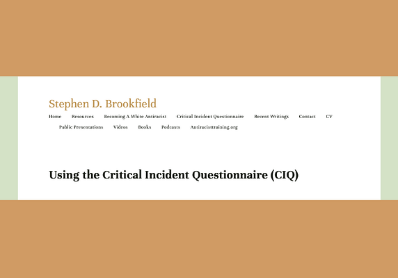 Critical incident questionnaire