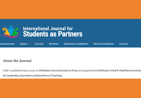 International Journal for Students as Partners