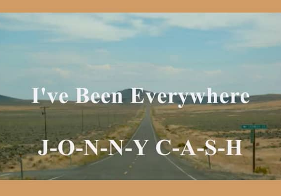 Johnny Cash – I’ve been everywhere